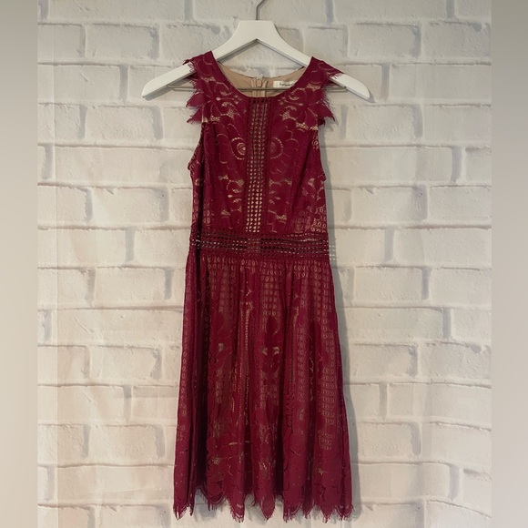 Francesca’s | NWT Lace Cut Out Dress - Picture 1 of 9